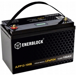 AKUMULATOR LiFePO4 LITOWY LFP 12V 100AH BMS 1280Wh