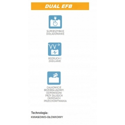 AKUMULATOR EXIDE DUAL EFB 12V 850AH 900A EZ850