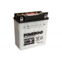 AKUMULATOR POWEROAD 12V 5AH/50A 12N5-3B